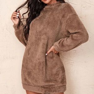 Plush Sweater | Brown | Soft | NWT